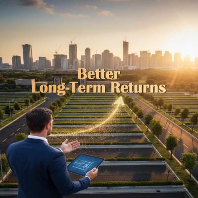 Why Plotted Developments Offer Better Long Term Returns