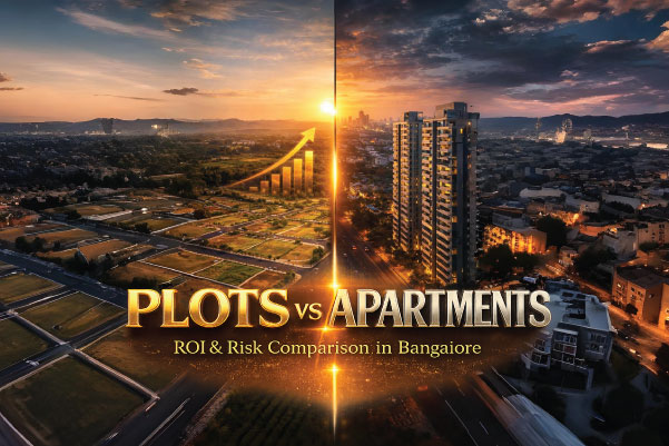 Plots vs Apartments in Bangalore ROI and Risk Comparison