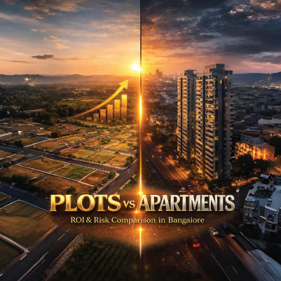 Plots vs Apartments in Bangalore ROI and Risk Comparison