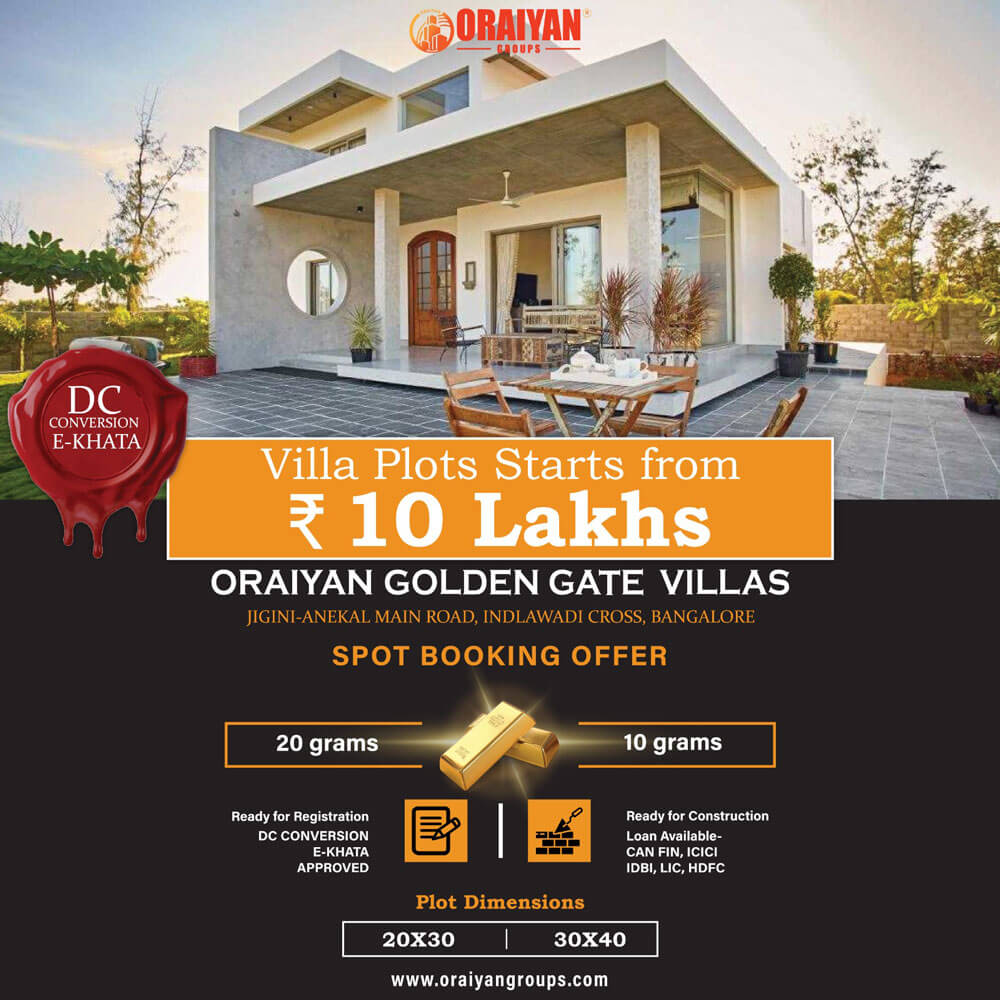 ORAIYAN GOLDEN GATE VILLA