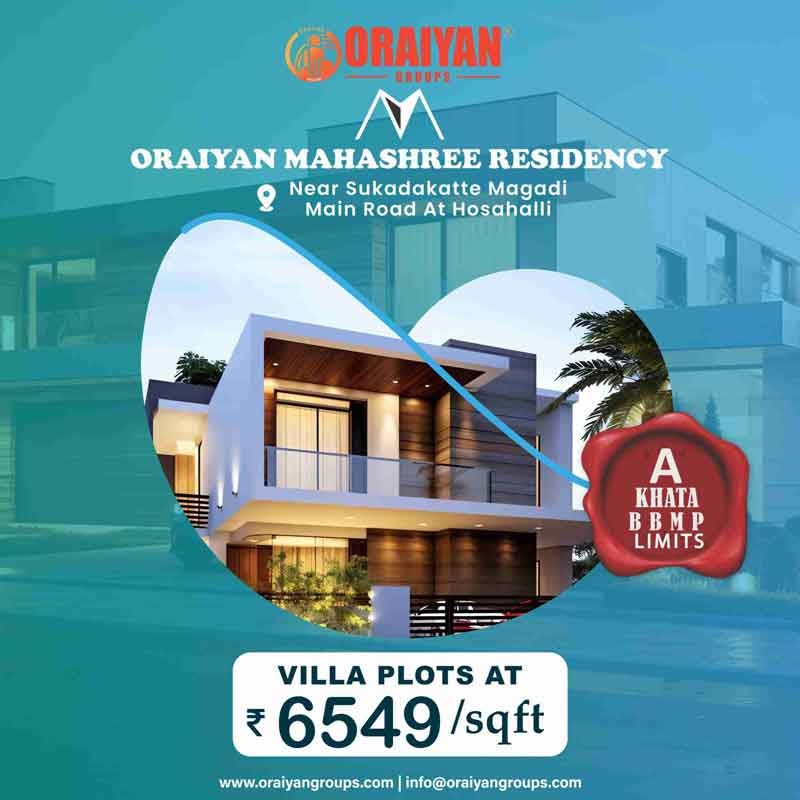 ORAIYAN MAHASHREE RESIDENCY