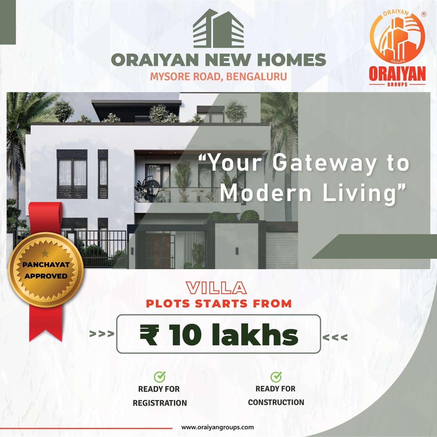 ORAIYAN NEW HOMES